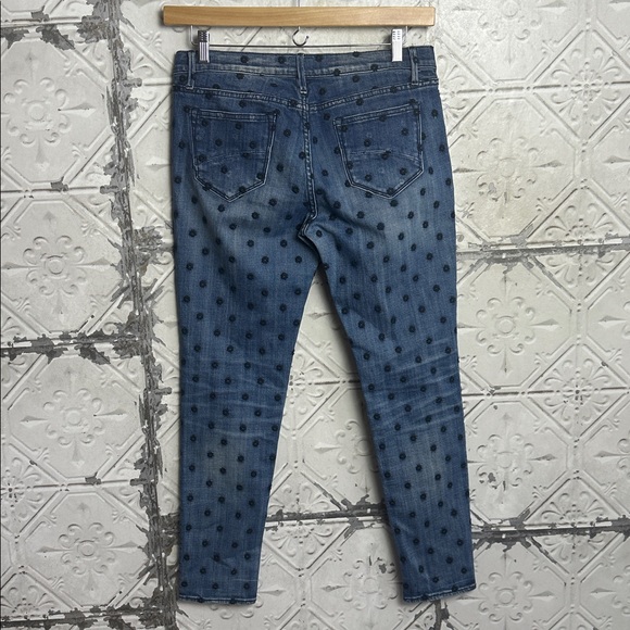 Driftwood Jackie skinny jeans with flower polka dot pattern - Picture 4 of 5